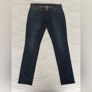 Lucky Brand Zoe Skinny Low Rise Jeans Womens Size 10/30 Dark Wash Stretch Denim